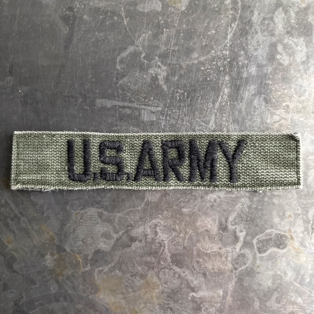 U.S. ARMY embroidered tape patch - Vintage